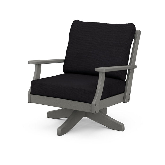 POLYWOOD Braxton Deep Seating Swivel Chair