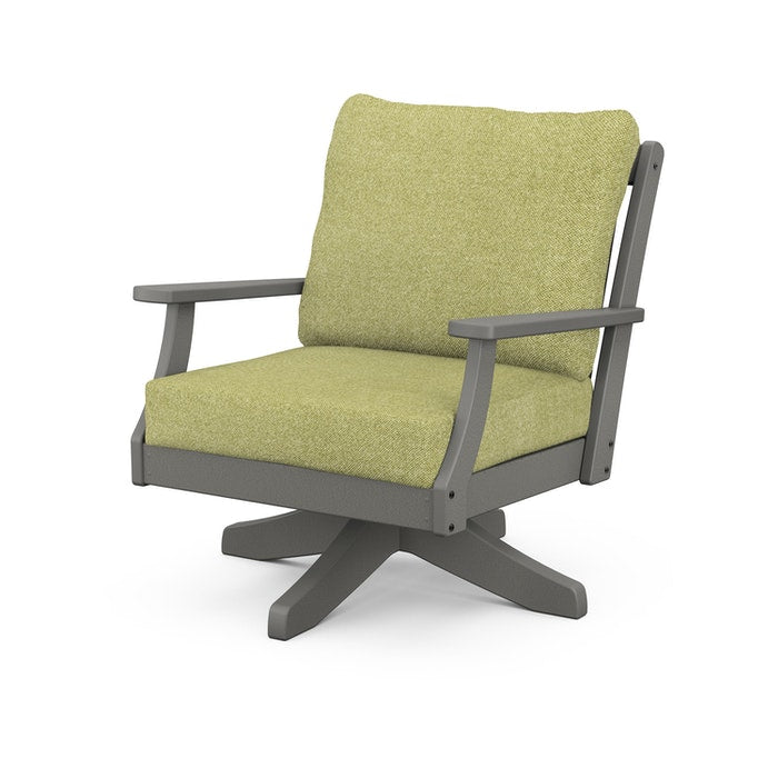 POLYWOOD Braxton Deep Seating Swivel Chair