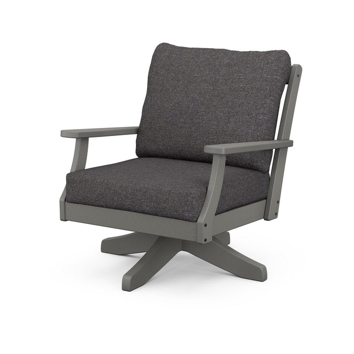 POLYWOOD Braxton Deep Seating Swivel Chair