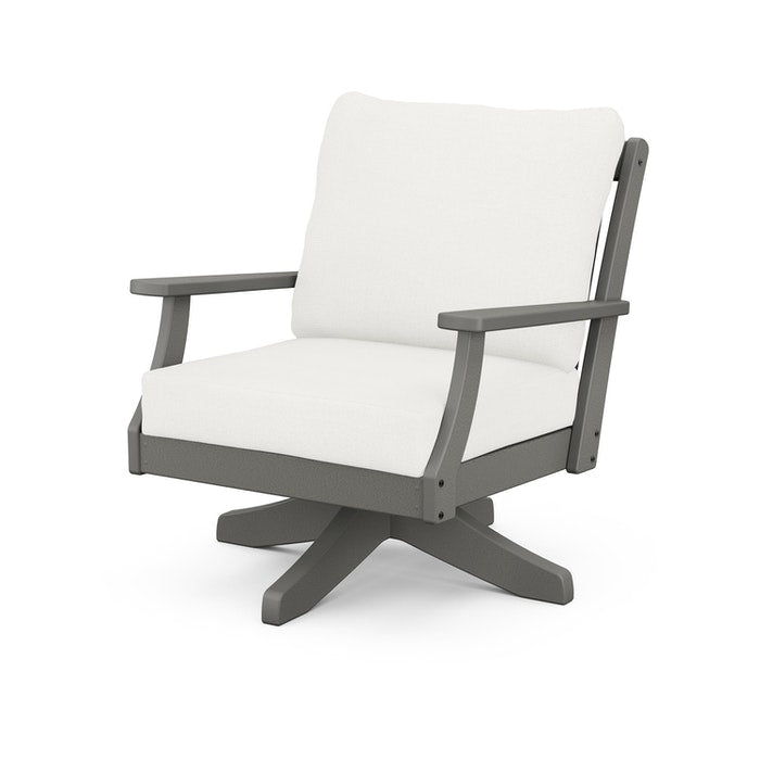 POLYWOOD Braxton Deep Seating Swivel Chair