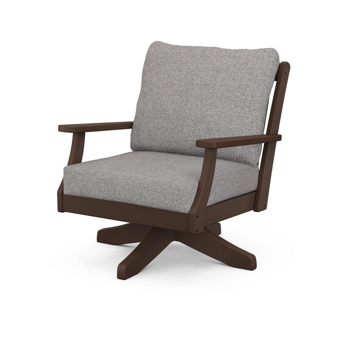 POLYWOOD Braxton Deep Seating Swivel Chair