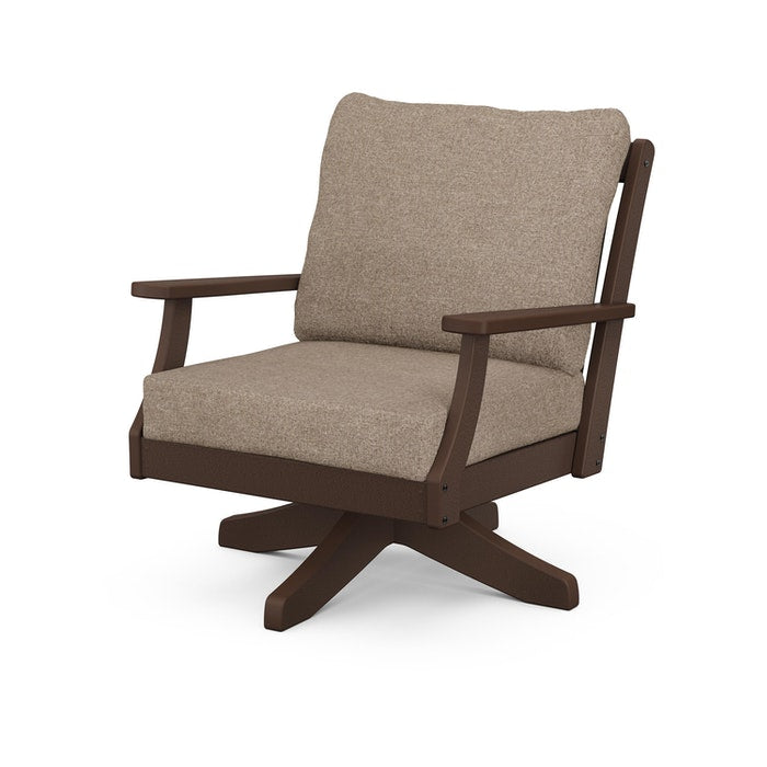 POLYWOOD Braxton Deep Seating Swivel Chair