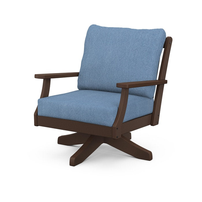POLYWOOD Braxton Deep Seating Swivel Chair