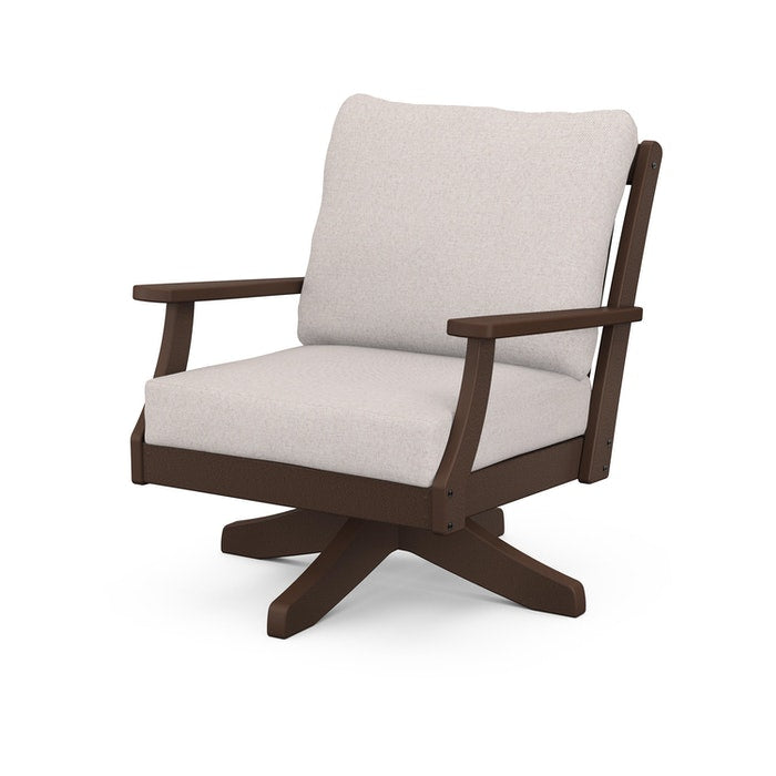 POLYWOOD Braxton Deep Seating Swivel Chair
