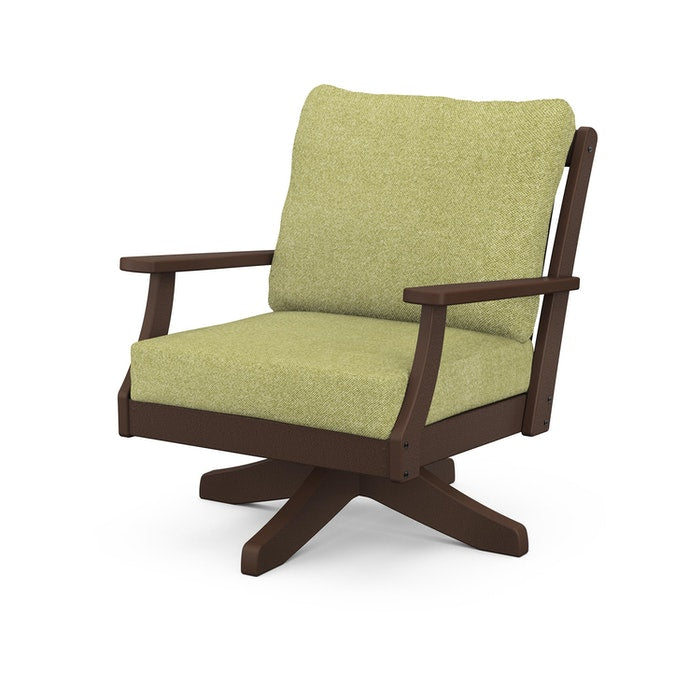 POLYWOOD Braxton Deep Seating Swivel Chair