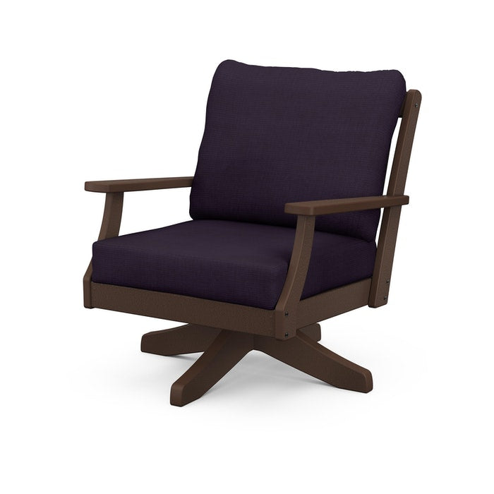 POLYWOOD Braxton Deep Seating Swivel Chair