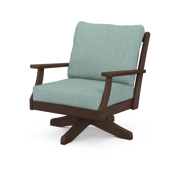 POLYWOOD Braxton Deep Seating Swivel Chair