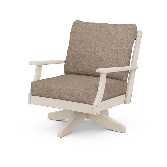 POLYWOOD Braxton Deep Seating Swivel Chair