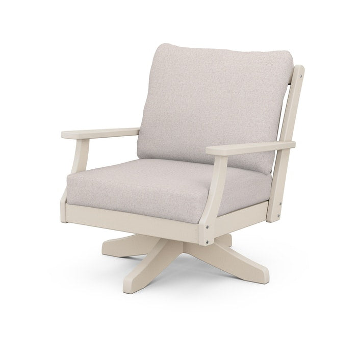 POLYWOOD Braxton Deep Seating Swivel Chair