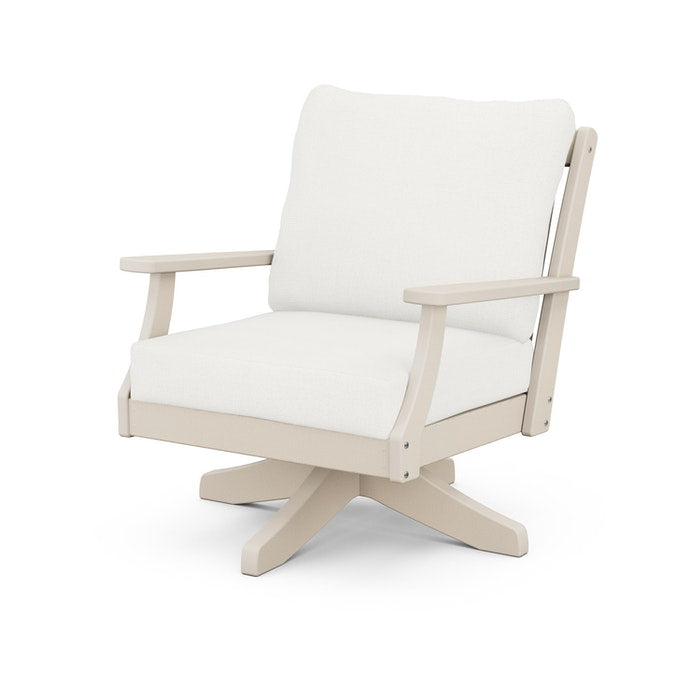 POLYWOOD Braxton Deep Seating Swivel Chair