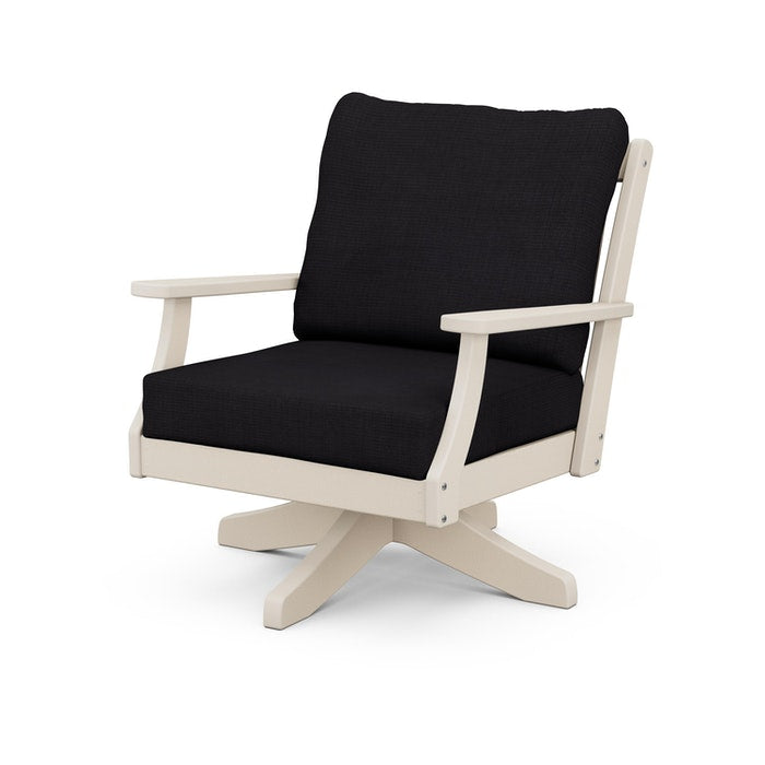 POLYWOOD Braxton Deep Seating Swivel Chair
