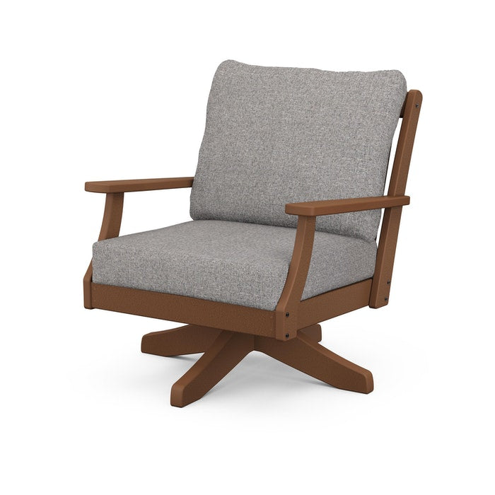 POLYWOOD Braxton Deep Seating Swivel Chair