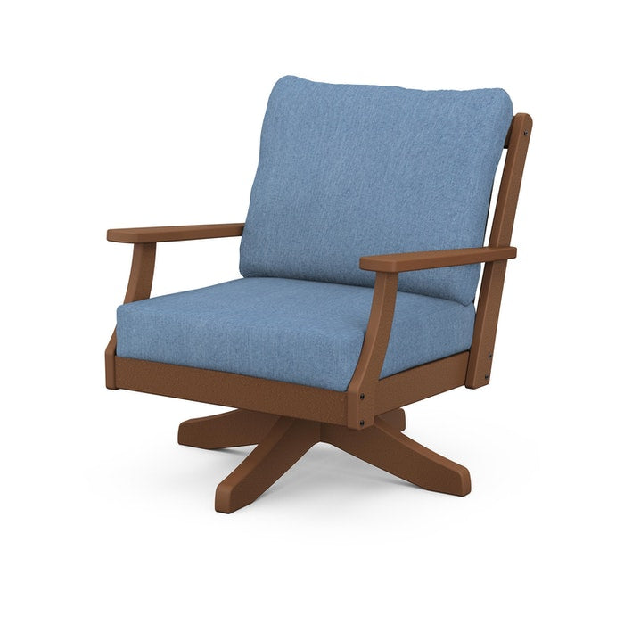 POLYWOOD Braxton Deep Seating Swivel Chair