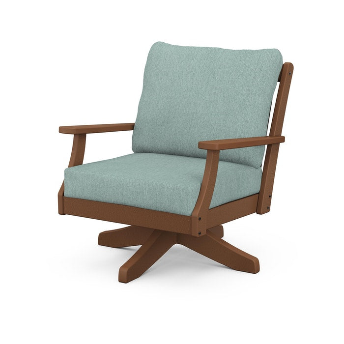POLYWOOD Braxton Deep Seating Swivel Chair