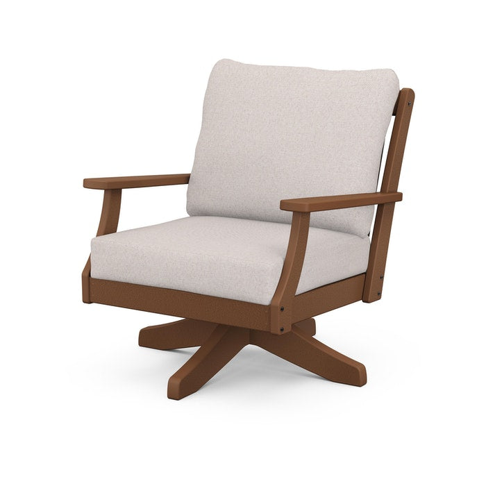 POLYWOOD Braxton Deep Seating Swivel Chair