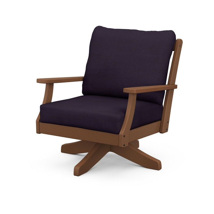 POLYWOOD Braxton Deep Seating Swivel Chair