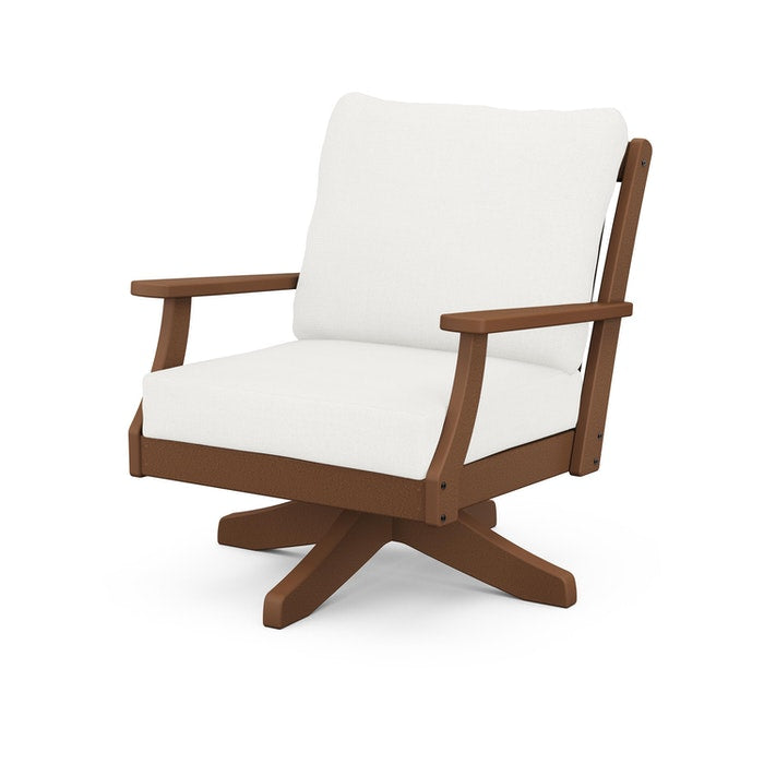 POLYWOOD Braxton Deep Seating Swivel Chair