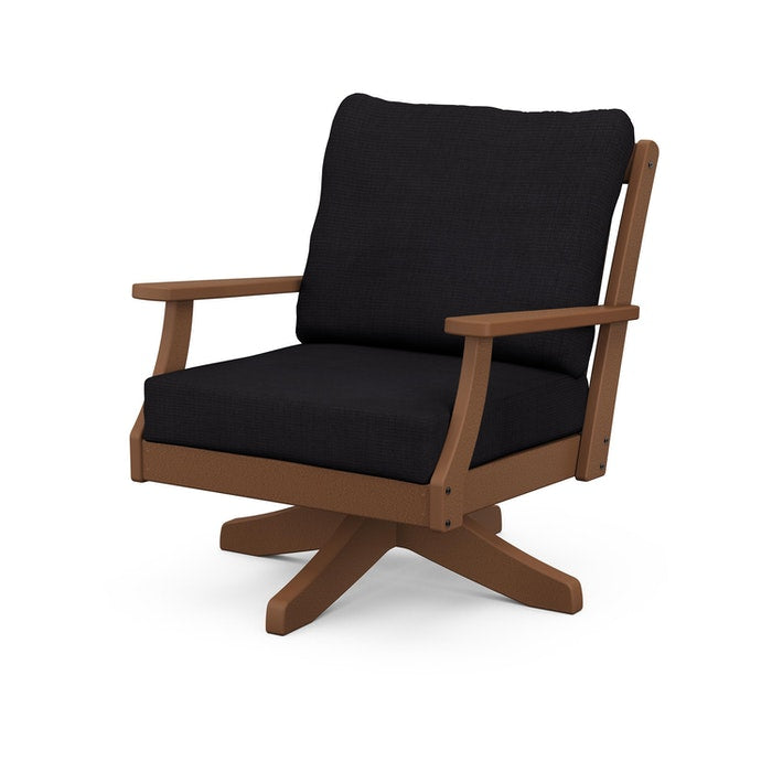 POLYWOOD Braxton Deep Seating Swivel Chair