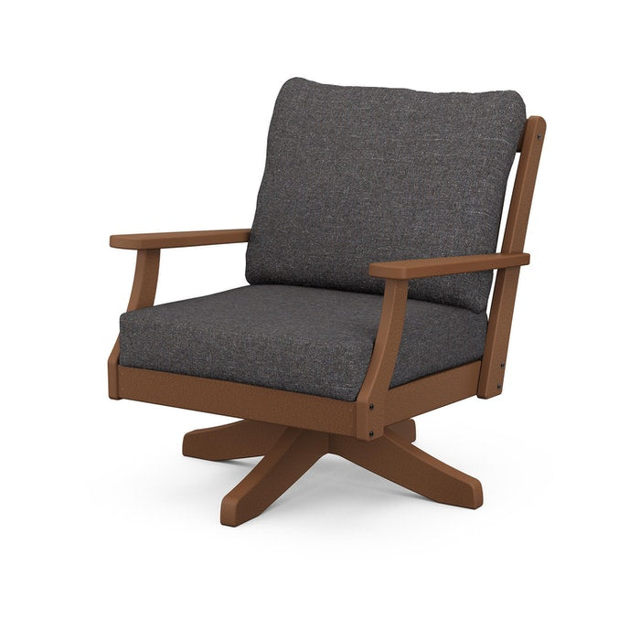 POLYWOOD Braxton Deep Seating Swivel Chair