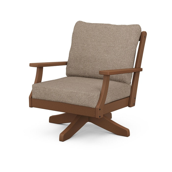 POLYWOOD Braxton Deep Seating Swivel Chair