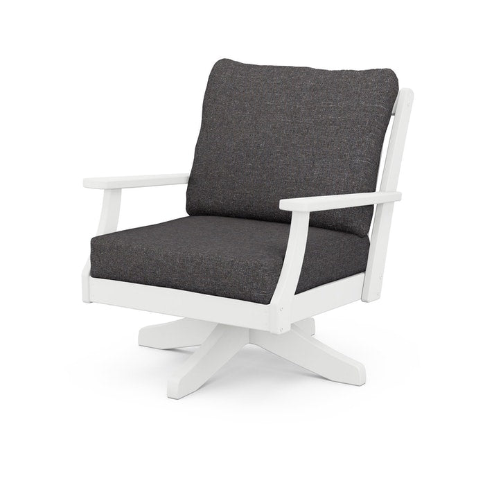 POLYWOOD Braxton Deep Seating Swivel Chair