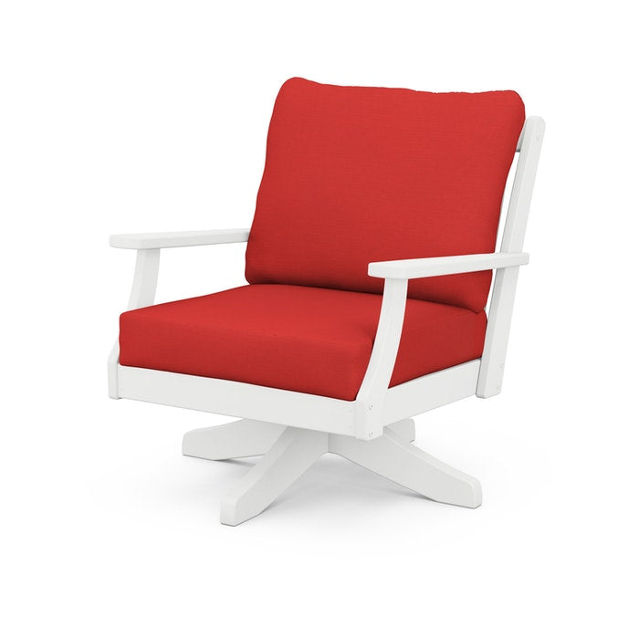 POLYWOOD Braxton Deep Seating Swivel Chair