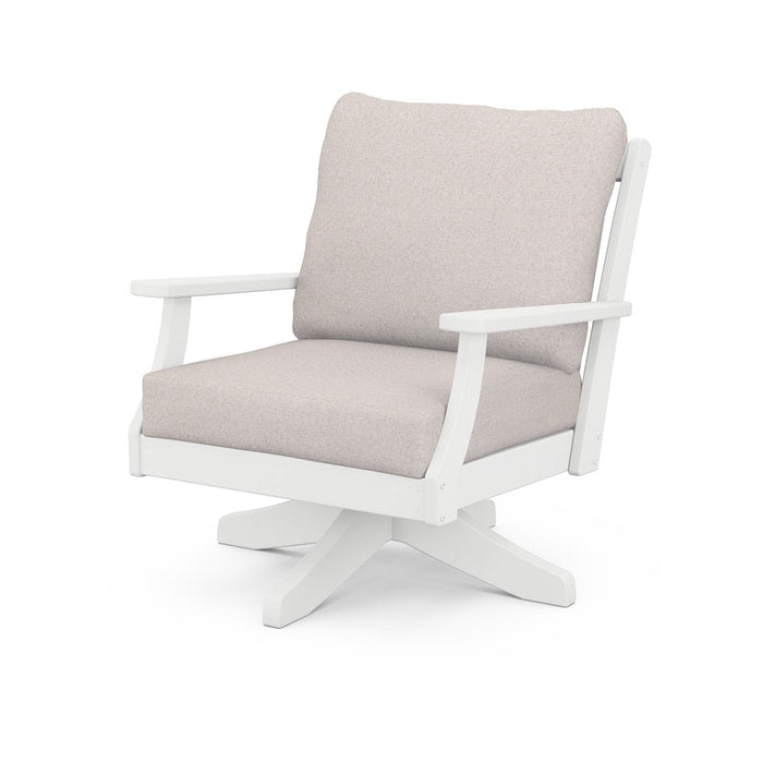 POLYWOOD Braxton Deep Seating Swivel Chair