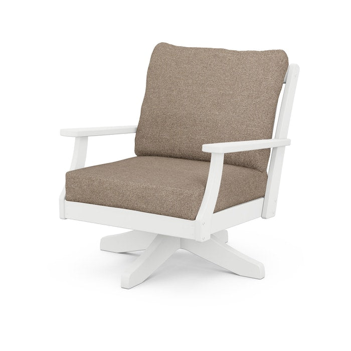 POLYWOOD Braxton Deep Seating Swivel Chair