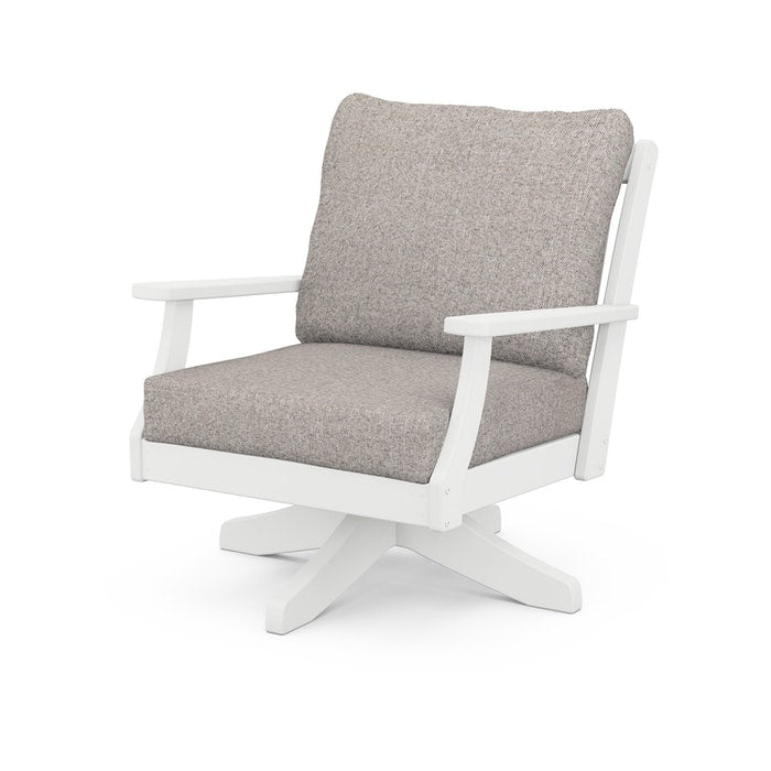 POLYWOOD Braxton Deep Seating Swivel Chair