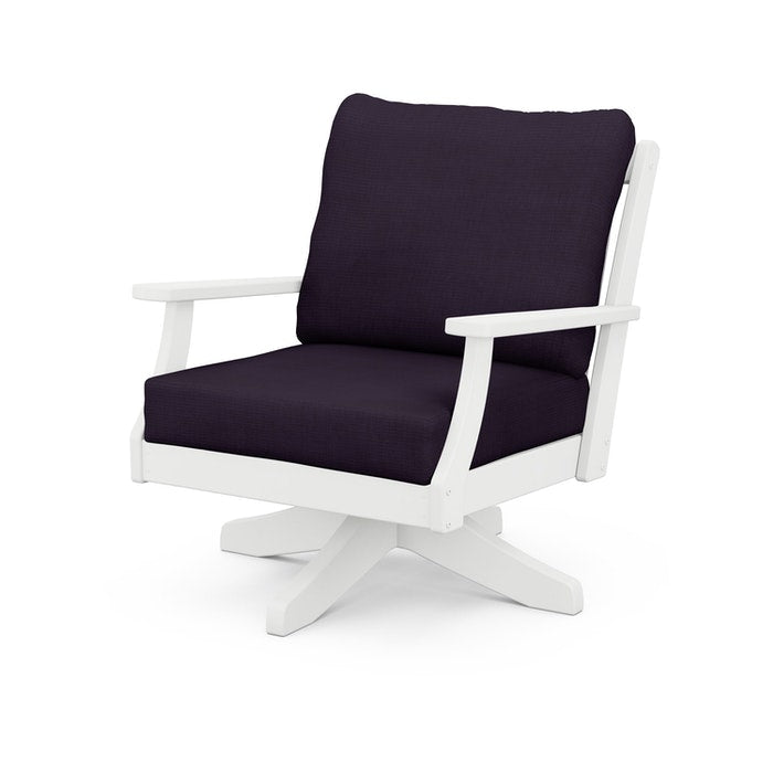 POLYWOOD Braxton Deep Seating Swivel Chair