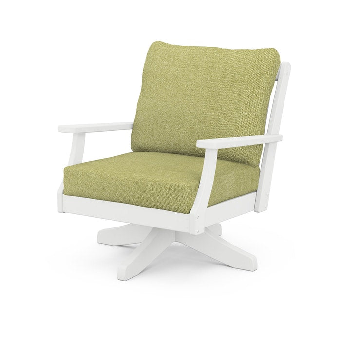 POLYWOOD Braxton Deep Seating Swivel Chair