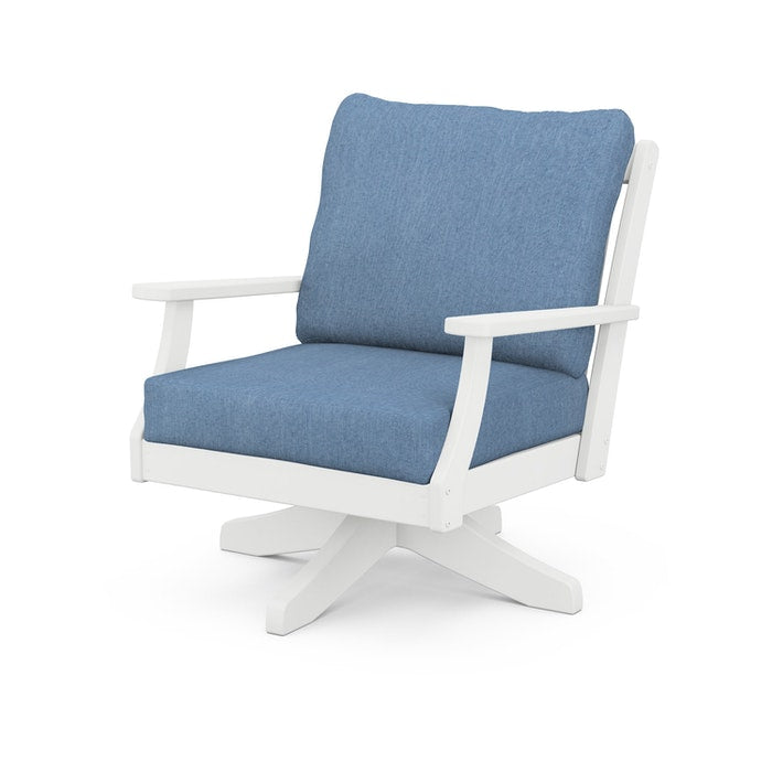 POLYWOOD Braxton Deep Seating Swivel Chair