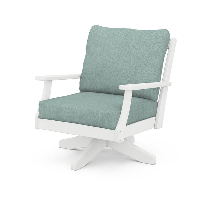 POLYWOOD Braxton Deep Seating Swivel Chair