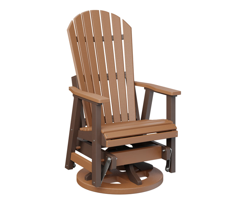 Berlin Gardens Comfo-Back Swivel Glider Amish Yard - Main Image