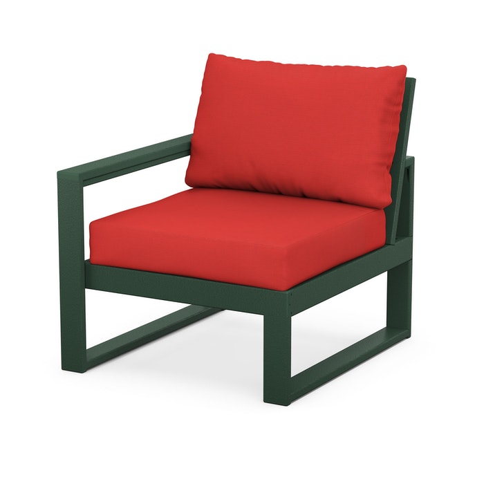 POLYWOOD EDGE Modular Left Arm Chair