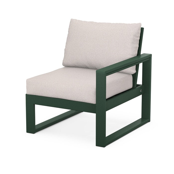 POLYWOOD EDGE Modular Right Arm Chair