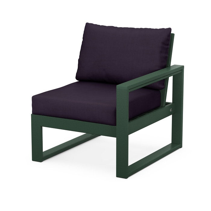 POLYWOOD EDGE Modular Right Arm Chair