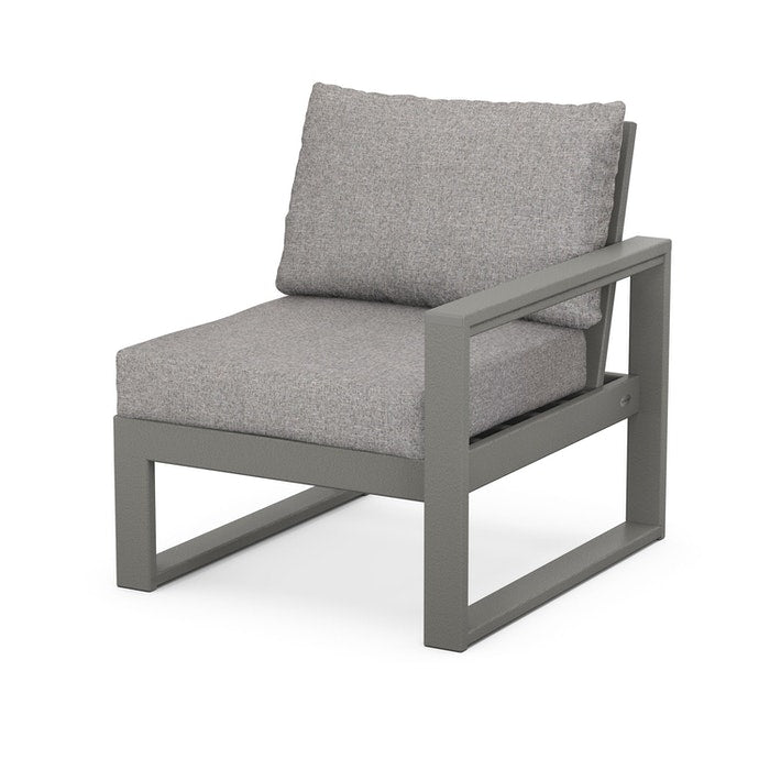 POLYWOOD EDGE Modular Right Arm Chair