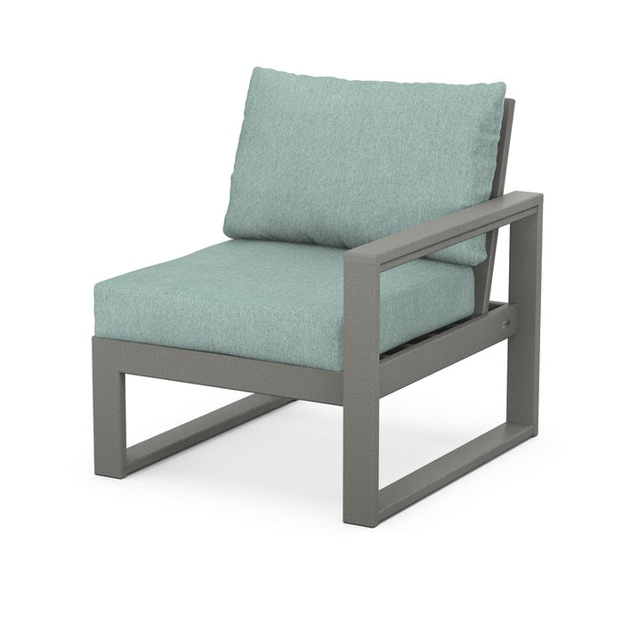 POLYWOOD EDGE Modular Right Arm Chair