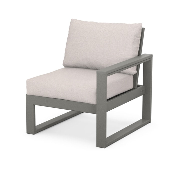 POLYWOOD EDGE Modular Right Arm Chair