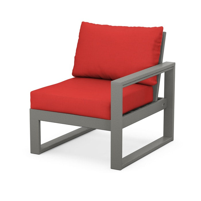 POLYWOOD EDGE Modular Right Arm Chair