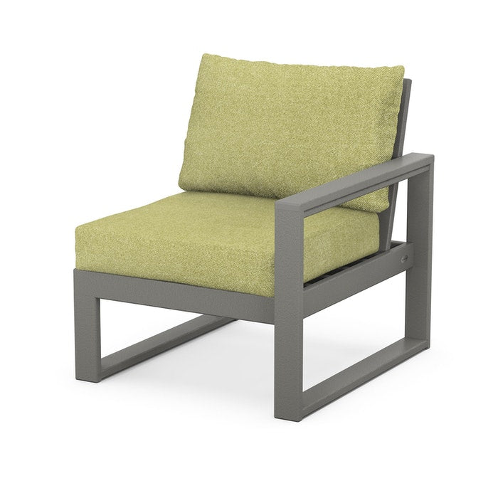 POLYWOOD EDGE Modular Right Arm Chair