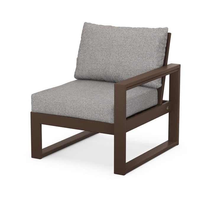 POLYWOOD EDGE Modular Right Arm Chair
