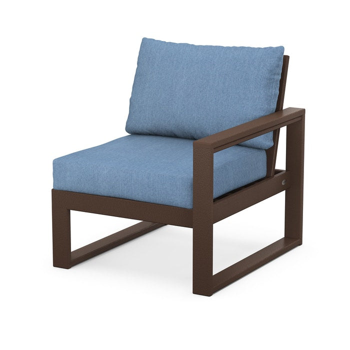 POLYWOOD EDGE Modular Right Arm Chair