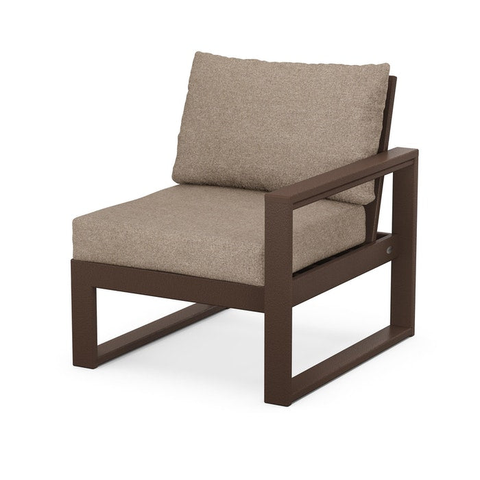 POLYWOOD EDGE Modular Right Arm Chair