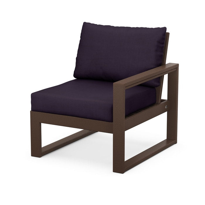 POLYWOOD EDGE Modular Right Arm Chair