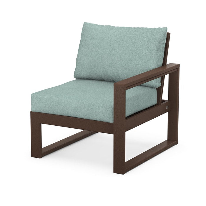 POLYWOOD EDGE Modular Right Arm Chair