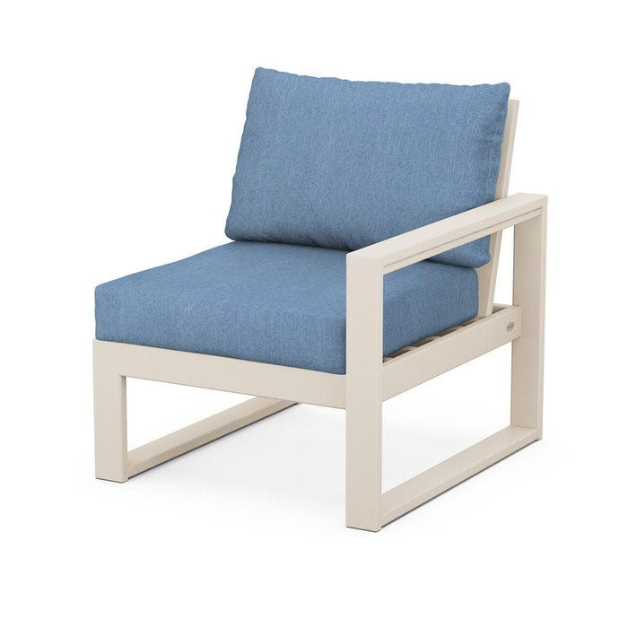 POLYWOOD EDGE Modular Right Arm Chair