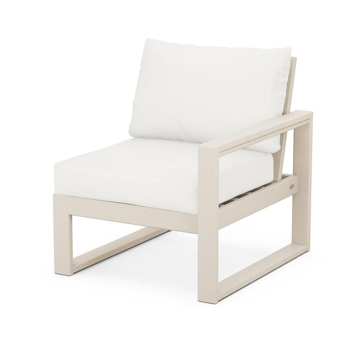 POLYWOOD EDGE Modular Right Arm Chair