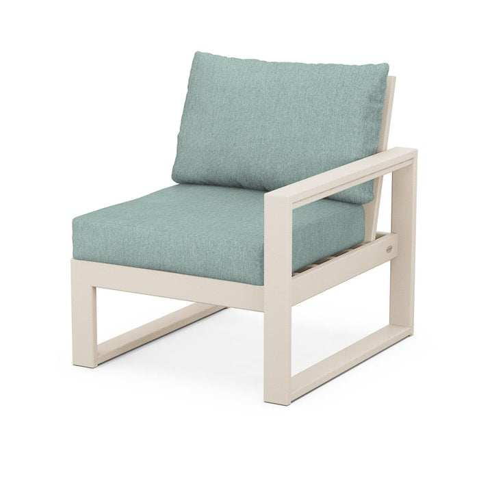 POLYWOOD EDGE Modular Right Arm Chair